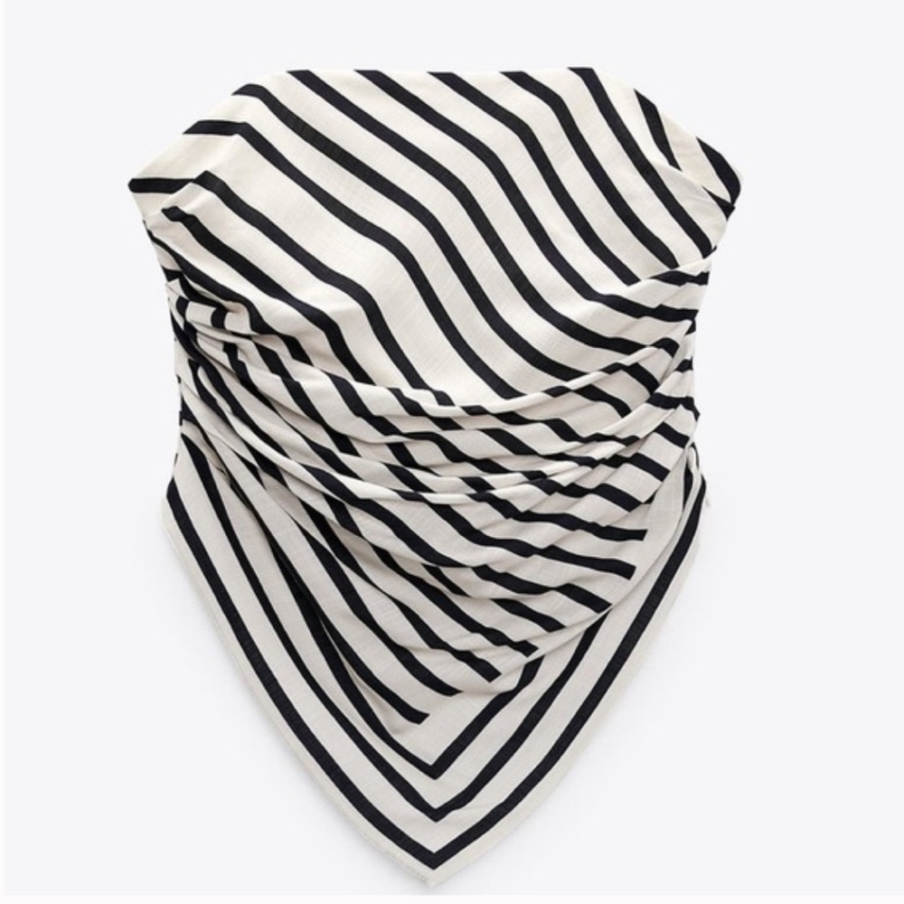 Zara strapless top